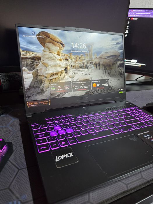 Portatil ASUS TUF Gaming F15 — RTX 4070 | i7-13620H | 16GB | 1TB