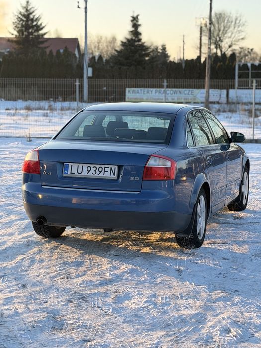 Audi A4b6 2.0 Benzyna. Fajny stan. Raty. Gwarancja. Zadbana. Polecam !