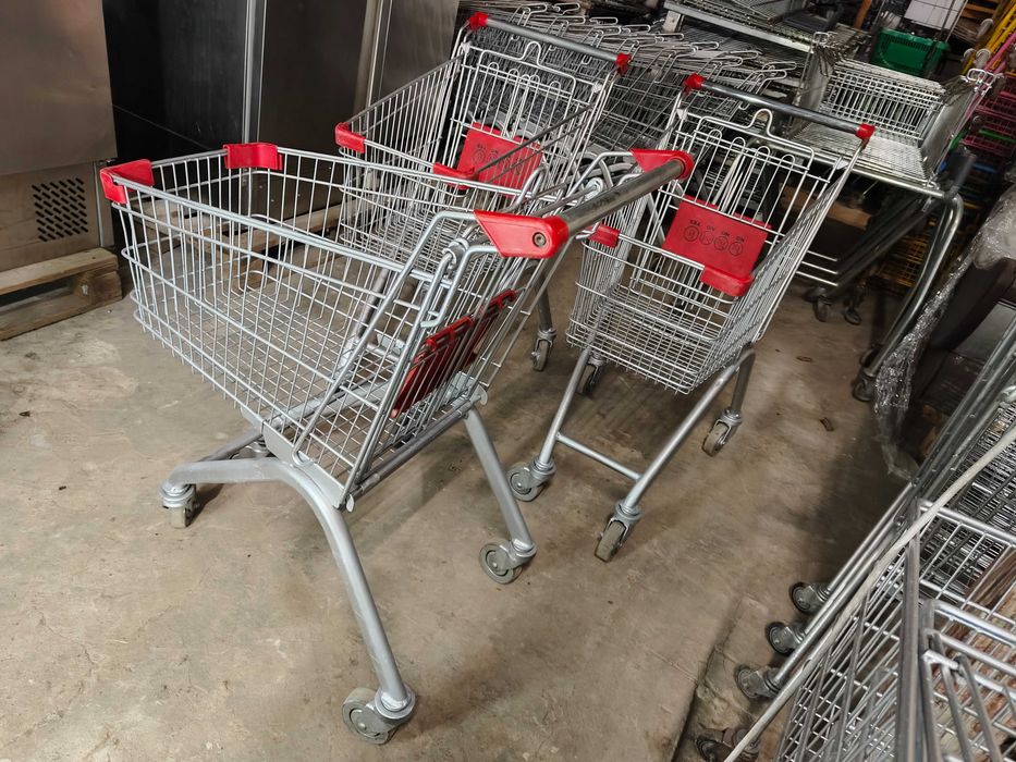 Візки купівельні Wanzl бу, торгові візки 65 літрів б у, тележки бу