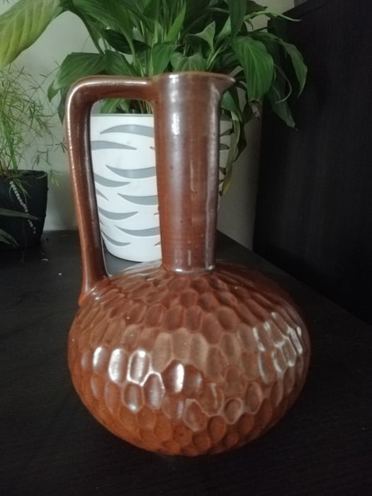 Ceramiczny wazon lata 70