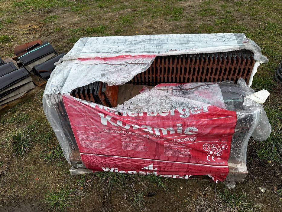 Dachówka karpiówka czarna angoba