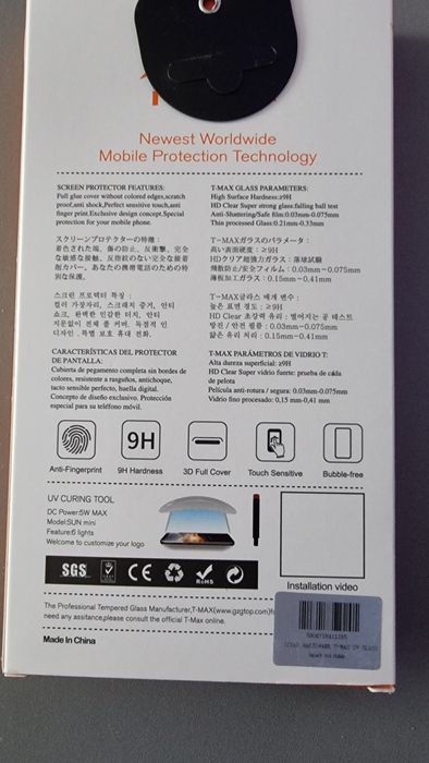 Szkło Uv T-max samsung s10