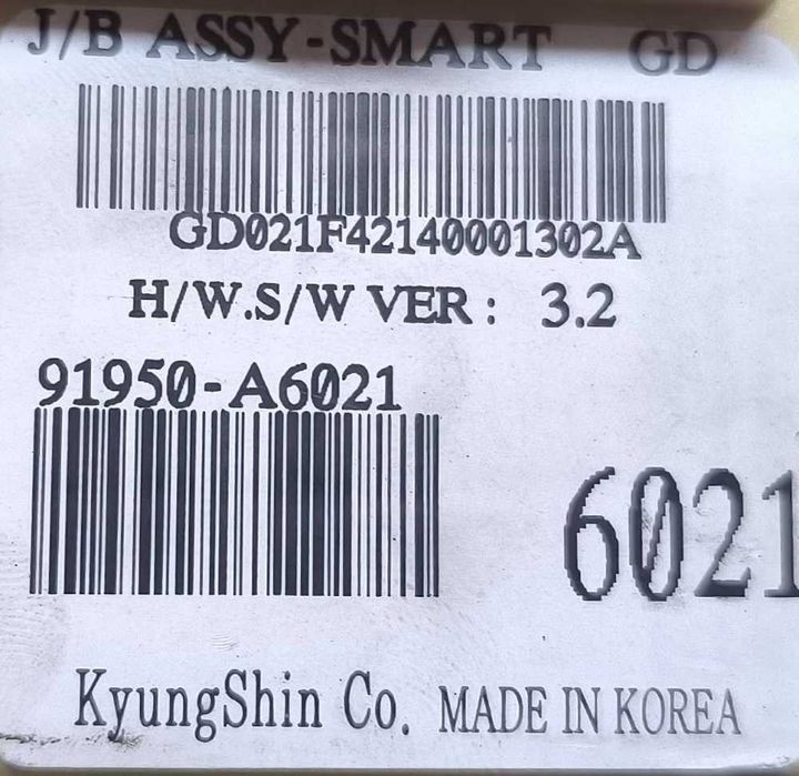 Caixa Fusíveis / SAM / BSI 91950-A6021 - HYUNDAI i30