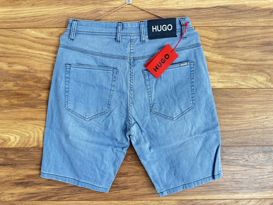 Hugo Boss spodenki dżinsowe męskie