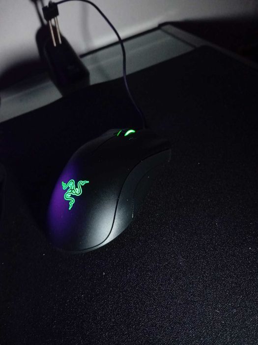 Rato Gaming RAZER Deathadder Essential (6400 dpi/\Cores: Branco/Preto)
