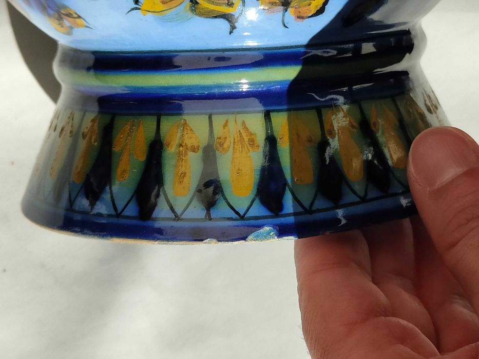 Vaso de 3 Pegas | Loiça de Alcobaça