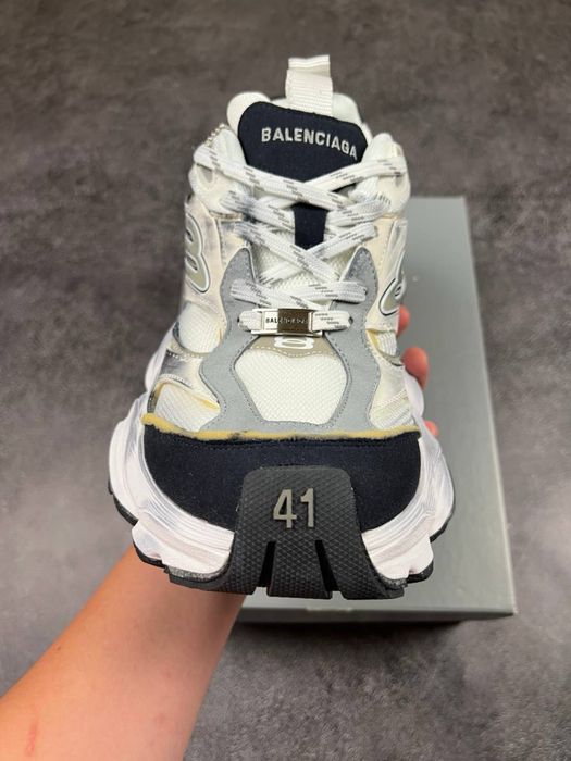 Balenciaga Cargo Sneaker White Grey