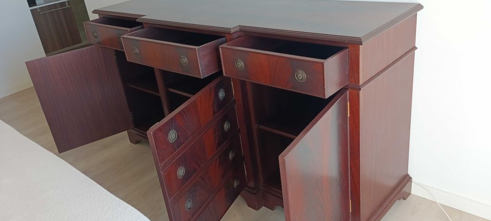 Aparador Madeira maciça estilo Inglês