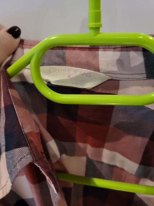 koszula w kratę damska Cross M super wygodna