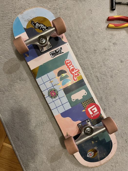 Skateboard deska deskorolka 8.25” + independent + dwa zestawy kół