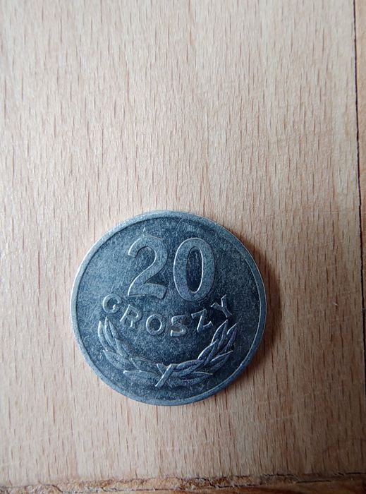 20 groszy z 1977 roku stan prawie menniczy