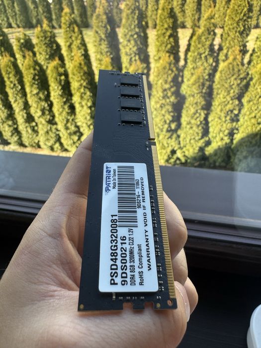 Kość RAM 8GB 3200MHZ Patriot ddr4 gaming komputer