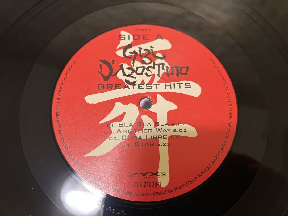 Gigi D’Agostino winyl 2LP Greatest Hits ZYX Records
