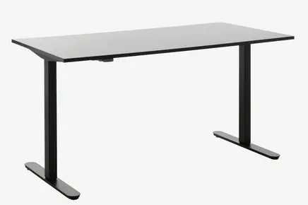 Mesa altura regulável SVANEKE 80x160 preto