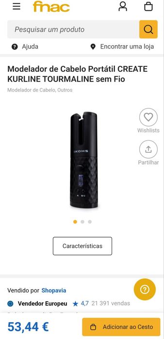 Modelador de Cabelo Portátil NOVO