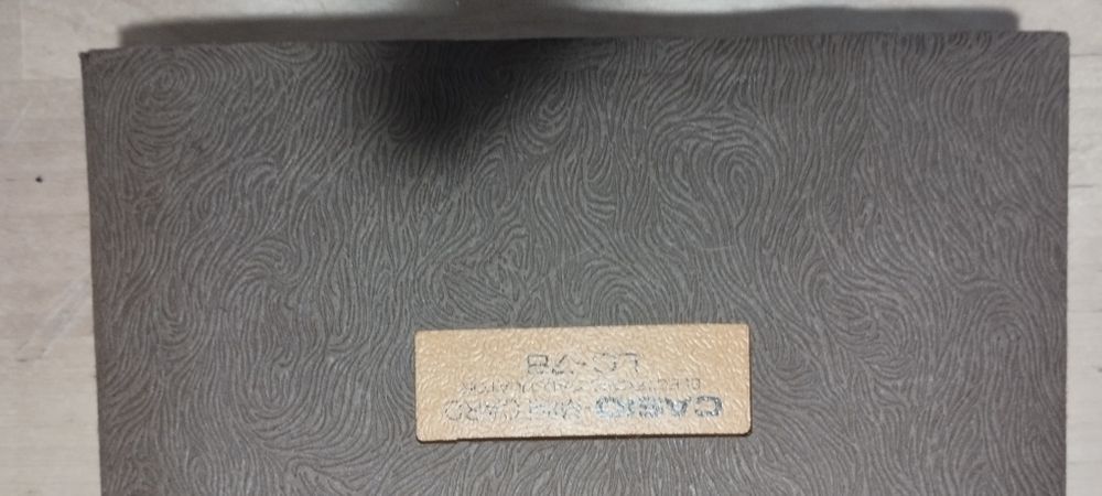 Calculadora Casio LC-78 minicard vintage nova