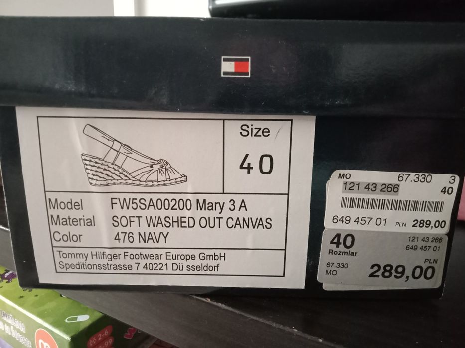 Koturny Tommy Hilfiger r.40