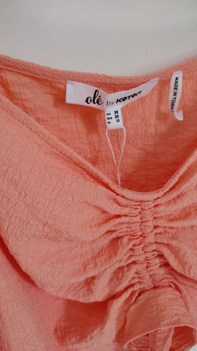 Bluzka damska M 38 hiszpanka  muślinowa Nowa