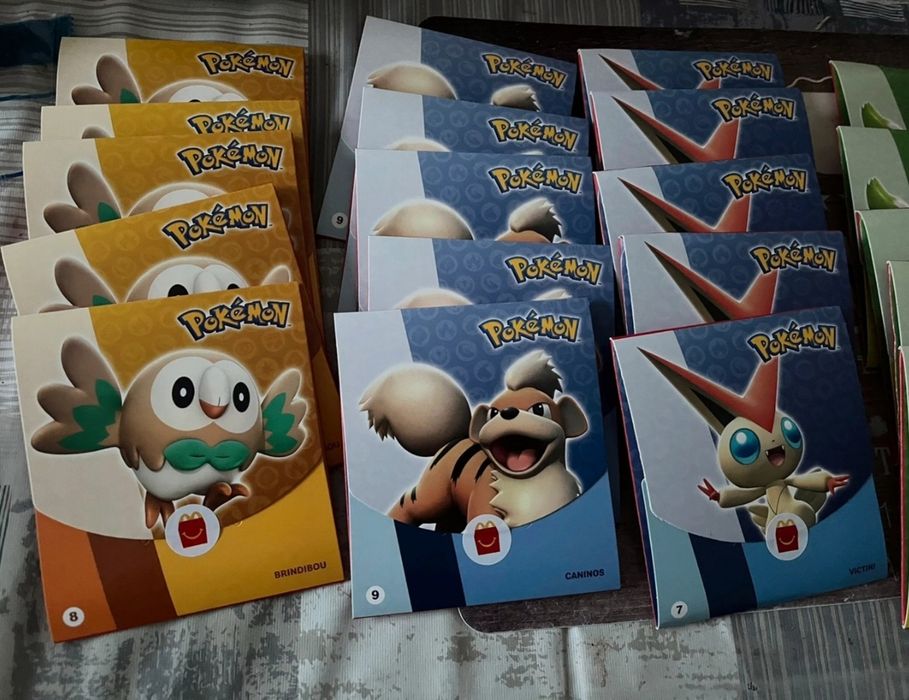McDonald's Pokémon Saquetas de Cartas
