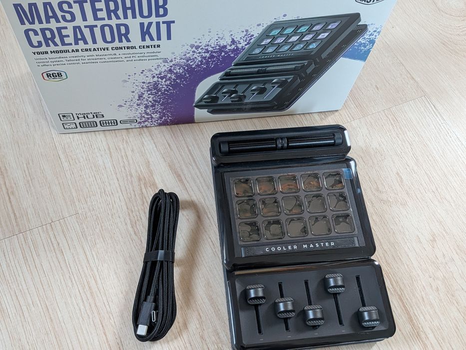 Nowy masterhub coolermaster taki ala streamdeck