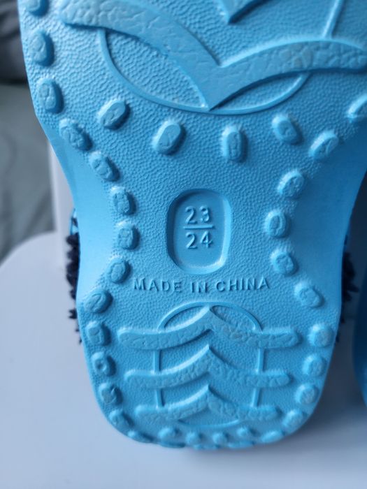 Buty dziecięce gumowe ocieplane r.23