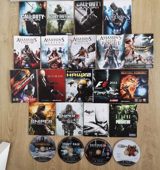 Lote de 38 jogos para PS3