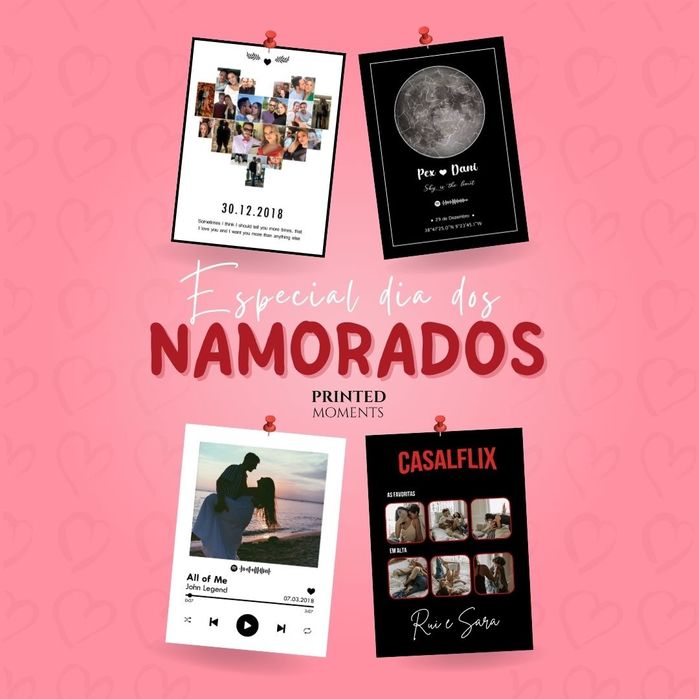 Placa Spotify Led Dia dos Namorados - personalizados