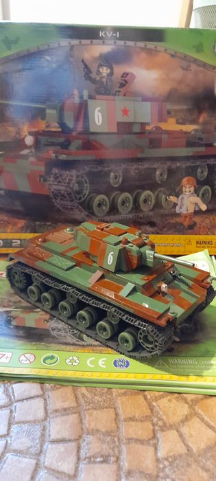 Cobi czołg zestaw KV 1 2489 stan kolekcjonerski