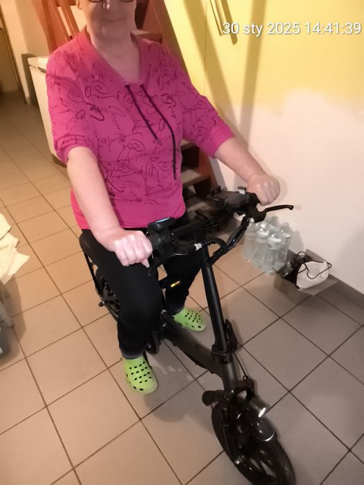 Rower elektryczny ,składany bateria 750