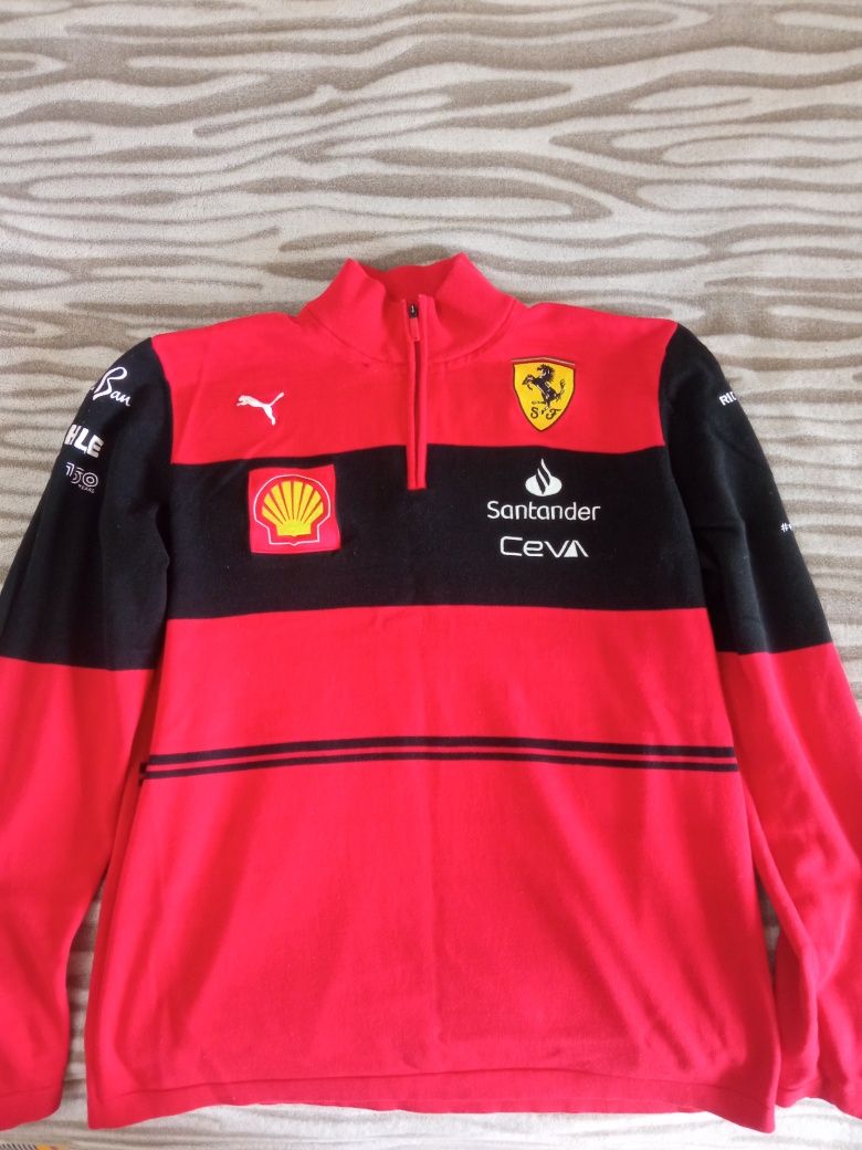 Puma ferrari 1/4 zip cheap