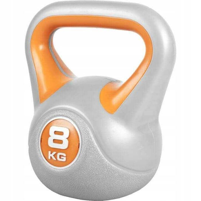 Kettlebelle Gorilla Sports 8 kg żółty (1465)