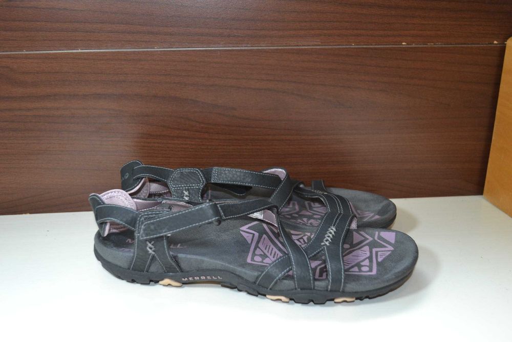 merrell 40-41р сандалии босоножки женские оригинал кожаные