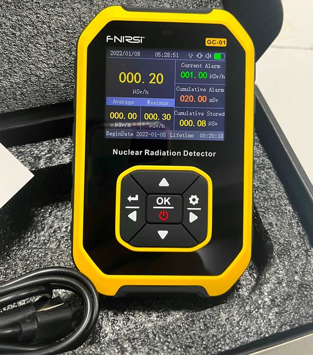 Fnirsi GC-01 (Дозиметр, измеритель радиации, счетчик Гейгера): 1 499 ...
