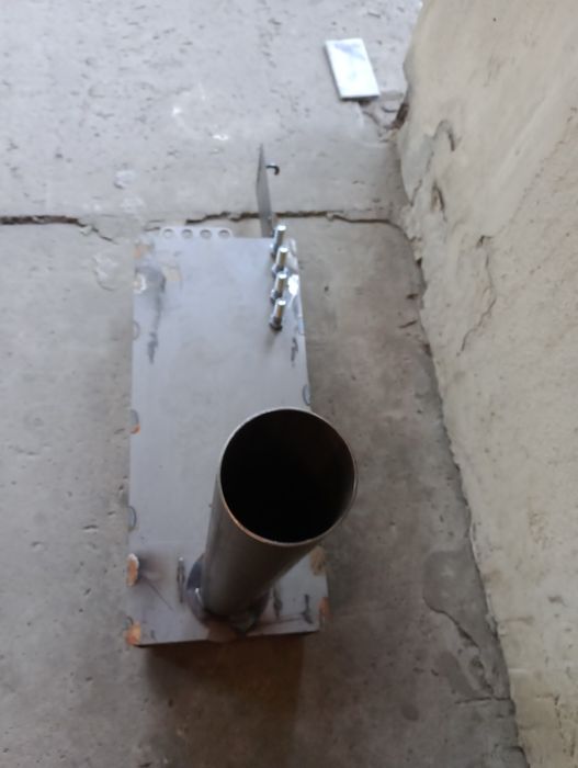 Печь буржуйка напольная