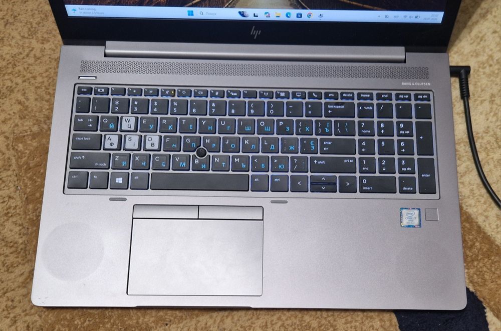 Ігровий ноутбук Hp 16/512gb i7 8665u amd wx3200