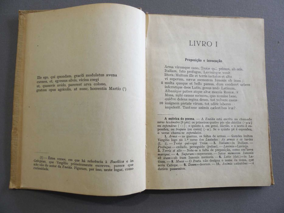 Livro A Eneida de Vergilio