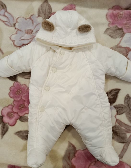 Зимовий Комплект комбінезон + конверт creative baby factory