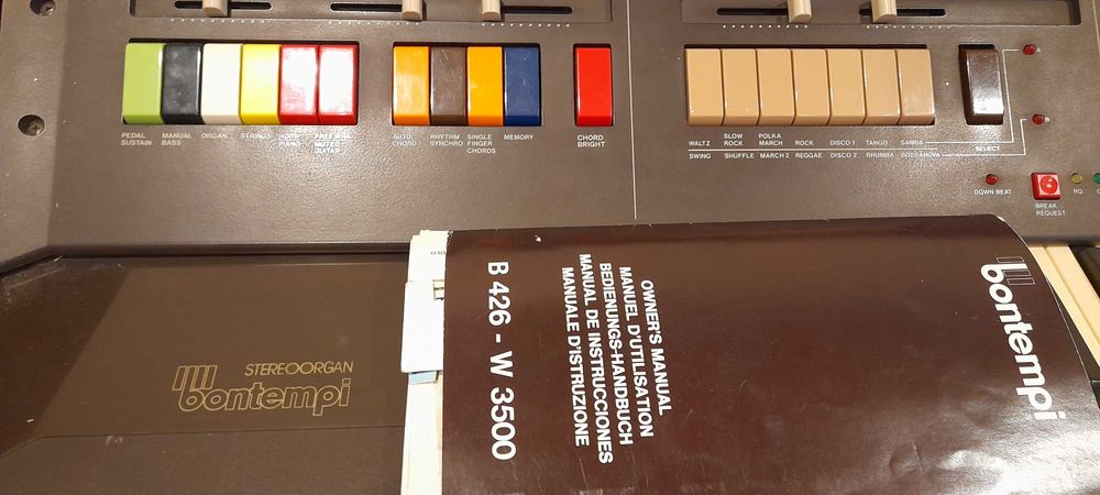 Órgão Stereoorgan Bontempi B 426 - W 3500