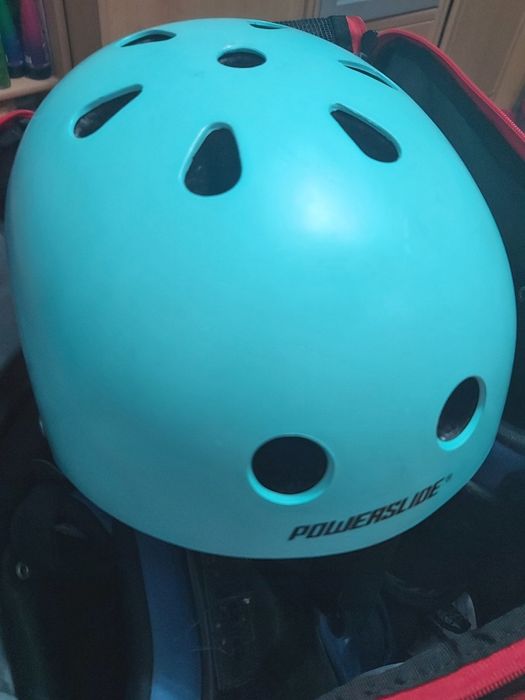 Kask powerslide turkus