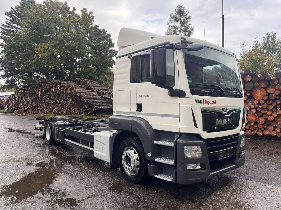 MAN TGS 18.320 4X2 LL SYPIALKA | RAMA BDF | WINDA |  * Do zabudowy *  Rozstaw osi 5500 m & EURO-6 * Stan Idealny *