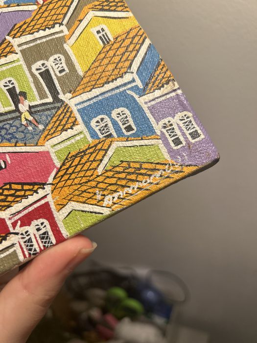 tela de pintura a oleo