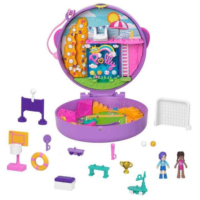 Polly Pocket Piłkarska przygoda Zestaw kompaktowy Mini Lalki