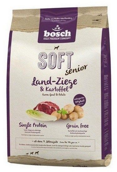 Bezzbożowa karma dla starszych psów z alergią - Bosch KOZINA 2,5kg