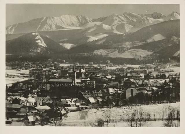 Tatry - Zakopane  stare zdjęcie 30x20 cm - reprint