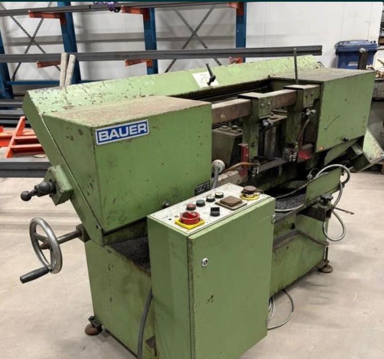 Piła taśmowa automat manual Bauer przecinarka
