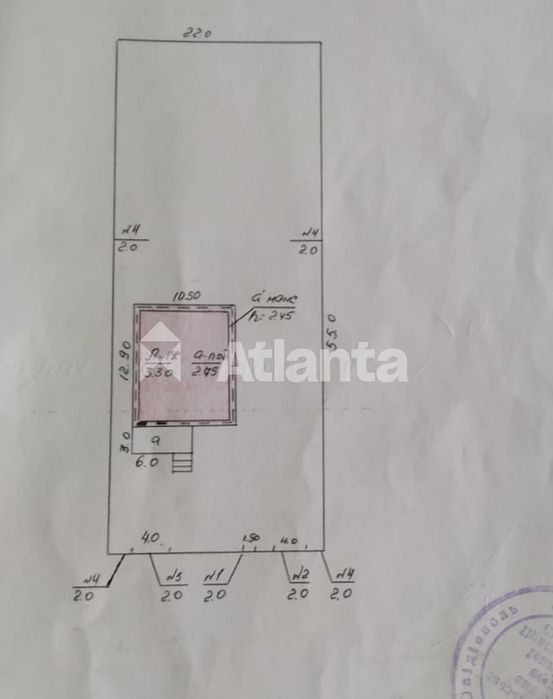 добротний капітальний будинок із черепашника з ділянкою 12 соток на вул. Абрикосової / Молодіжне