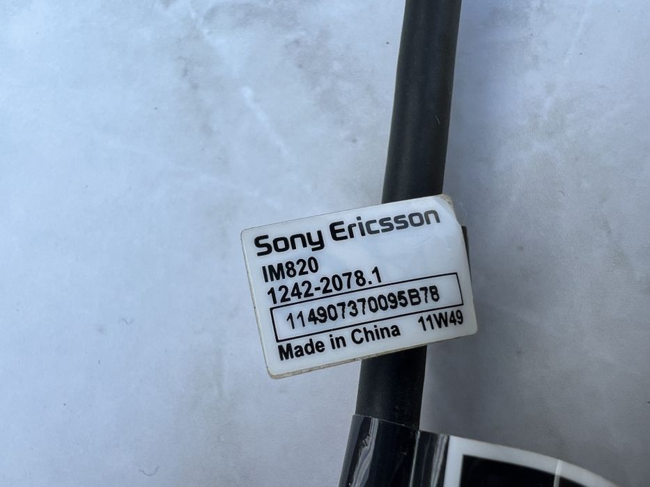 Kabel Sony Ericsson HDMI Micro - HDMI 1m czarny (IM820)