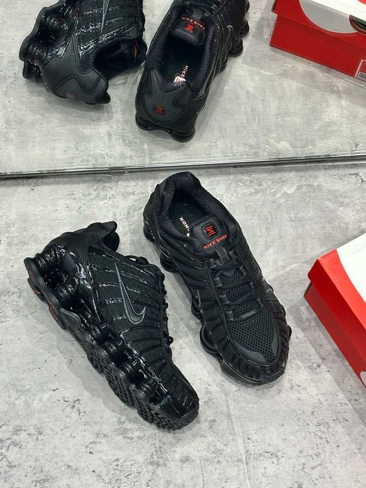 Buty meskie Nike_Shox TL Black Max OrangeR.44