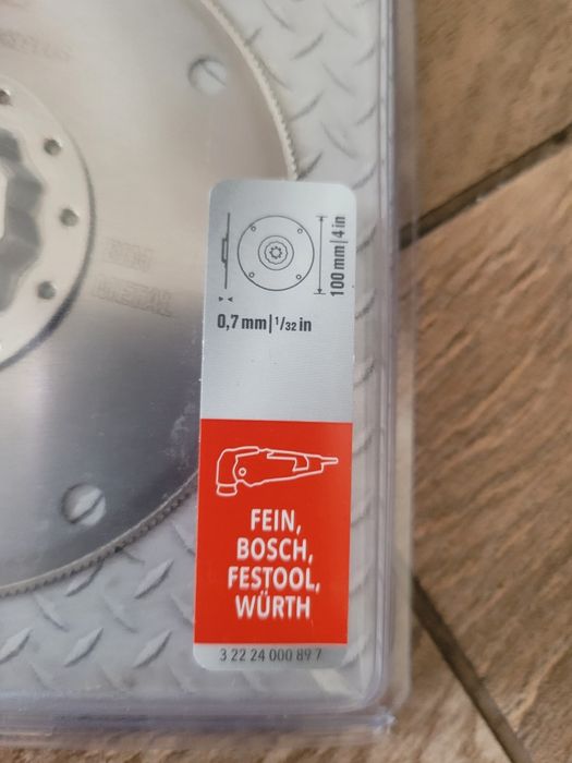 Brzeszczot starlock do urządzeń wielofunkcyjnych Fein