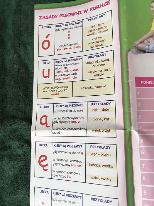 Duży plan lekcji wydawnictwo Od A do Z